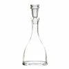 Maui Ripple 56 oz. Glass Decanter with Glass Stopper by Abigails
