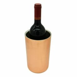 Stainless Steel Copper Champagne Wine Bottle Chiller For Your Home, Bar, Restaurant, Wedding, Party or Event by Alchemade -Bar Accessories Sales alchemade ice buckets alch 5011 44 1000