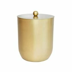 Small Gold Stainless Steel Brass Ice Bucket with Lid For Your Home, Bar, Restaurant, Wedding, Party or Event by Alchemade