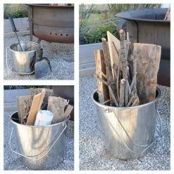 Medium Stainless Steel Bucket Set (3-Pack) by AmeriHome -Bar Accessories Sales amerihome ice buckets 801668 44 1000