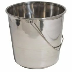 Large Stainless Steel Bucket Set (3-Pack) by AmeriHome -Bar Accessories Sales amerihome ice buckets 808049 40 1000