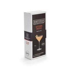 Uptown Rocks 6-piece Clear Plastic Cocktail Mix Capsules by BARTESIAN