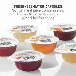 Old Fashioned 6-piece Clear Plastic Cocktail Mix Capsules by BARTESIAN -Bar Accessories Sales bartesian cocktail sets 55357 fa 1000