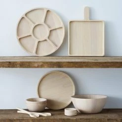 Hammock Wood 3.75 in. Coasters (Set of 4) by Noritake -Bar Accessories Sales beige cream noritake coasters w002 632d 4f 1000