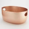TUB 4.06 gal. COPPER METALLIC ALUMINUM BEVERAGE TUB with HAMMERED FINISH by AM American METALCRAFT, Inc.