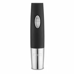 Electric Corkscrew Wine Opener with Vacuum Sealer by Cuisinart -Bar Accessories Sales black cuisinart wine openers cwo 50 4f 1000
