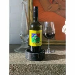Marble Wine Stand, Black Coasters by Fox Run -Bar Accessories Sales blacks fox run coasters 48757 44 1000
