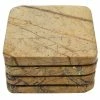 4-Piece Brown Forest Marble Coasters by Unbranded