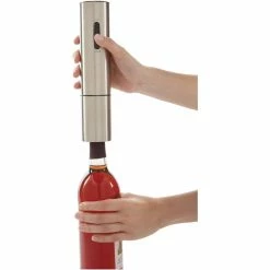 Electric Wine Opener 16 Unit Display by Cuisinart -Bar Accessories Sales brushed stainless steel cuisinart wine openers cwo 25hd16 44 1000