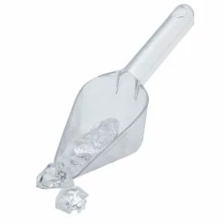 6 oz. Polycarbonate Bar Ice Scoop in Clear (12-Pack) by Carlisle