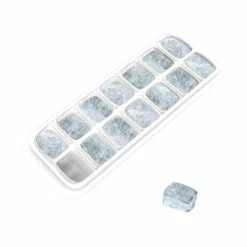 Set of 2 Ice Cube Trays with Lids by Chef Buddy -Bar Accessories Sales chef buddy ice trays 82 y3434 1f 1000