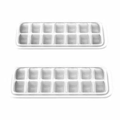 Set of 2 Ice Cube Trays with Lids by Chef Buddy -Bar Accessories Sales chef buddy ice trays 82 y3434 4f 1000