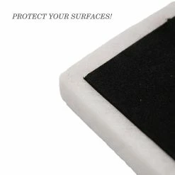 4-Piece White Marble Screened Love Is Simple Square Coasters by Unbranded -Bar Accessories Sales coasters 65254 4f 1000