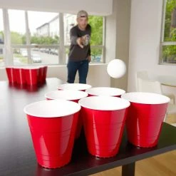 True XL Beer Pong Set with Jumbo Party Cups, Includes 20-Cups and 4 XL Pong Balls -Bar Accessories Sales cocktail sets 10090 1f 1000