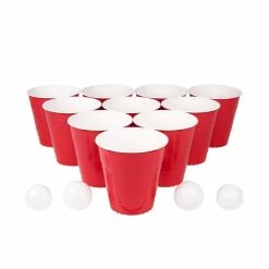 True XL Beer Pong Set with Jumbo Party Cups, Includes 20-Cups and 4 XL Pong Balls -Bar Accessories Sales cocktail sets 10090 4f 1000