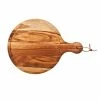 Country Home Acacia Wood Cheese Board Paddle Acacia Wood Charcuterie Board, 15.8 in. x 11.9 in. Gourmet Gift Set by Twine