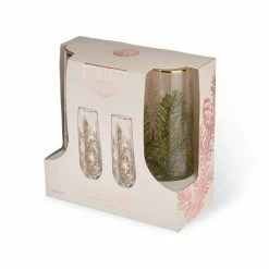 Woodland Stemless Champagne Flute Set by Twine -Bar Accessories Sales cocktail sets 7693 4f 1000