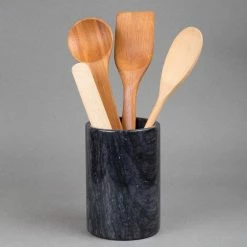 4.5 in. x 6 in. H Wine Cooler in Black Marble by Creative Home -Bar Accessories Sales creative home wine chillers 74764 44 1000