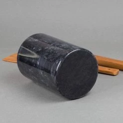 4.5 in. x 6 in. H Wine Cooler in Black Marble by Creative Home -Bar Accessories Sales creative home wine chillers 74764 fa 1000