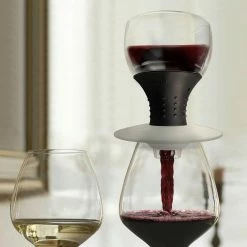 Trilux Wine Aerator by Epicureanist -Bar Accessories Sales epicureanist wine aerators ep aerator001 fa 1000