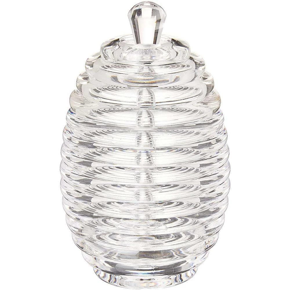 Clear Bar/Beverage Accessory Honey Jar and Dipper Set by Fox Run 4 Clear Bar/Beverage Accessory Honey Jar and Dipper Set by Fox Run - Image 4