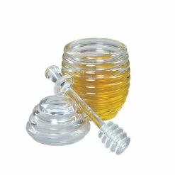 Clear Bar/Beverage Accessory Honey Jar and Dipper Set by Fox Run 9 Clear Bar/Beverage Accessory Honey Jar and Dipper Set by Fox Run -Bar Accessories Sales fox run cocktail sets 4163 76 1000