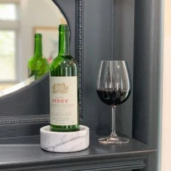 Wine Stand, 1-piece, White Marble Coasters by Fox Run -Bar Accessories Sales fox run cocktail sets 48758 4f 1000