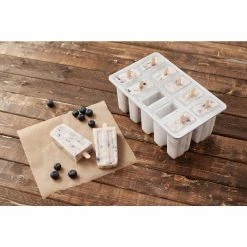 White Frozen Ice Pop Maker 10-Popsicle by Fox Run -Bar Accessories Sales fox run ice trays 50302 44 1000