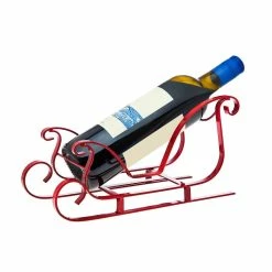 SLEIGH WINE BOTTLE HOLDER by Godinger
