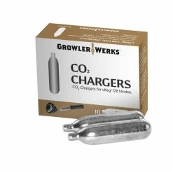 16 g CO2 10-Silver Cartridges by GrowlerWerks