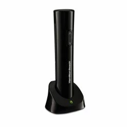 Black Modern Cordless Elecrtric Wine Opener by Hamilton Beach