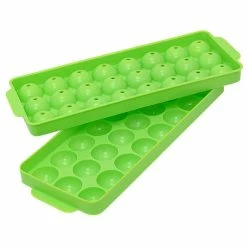 1 in. 24-Balls Green Ice Ball Mold Ice Tray (3-Pack) by Hutzler -Bar Accessories Sales hutzler ice trays 324 3gr fa 1000