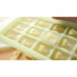 White Easily Pops Out 15-Compartments Ice Cube Tray with Lid (2-Pack) by Unbranded -Bar Accessories Sales ice trays jmg c15w2 76 1000