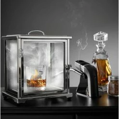 22 oz. Atlas Crystal Whiskey Decanter by JoyJolt -Bar Accessories Sales joyjolt decanters jc10216 d4 1000