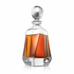 25 oz. Aurora Crystal Whiskey Decanter by JoyJolt -Bar Accessories Sales joyjolt decanters jc10217 76 1000