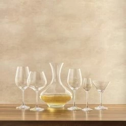Golden Royale 50 oz. European Crystal Wine Decanter by JoyJolt -Bar Accessories Sales joyjolt decanters jgo10176 fa 1000
