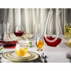 Spirits 15 oz. Stemless Wine Glasses (Set of 4) by JoyJolt -Bar Accessories Sales joyjolt wine aerators jg10210 31 1000