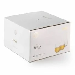 Spirits 19 oz. Stemless White Wine Glasses (Set of 4) by JoyJolt -Bar Accessories Sales joyjolt wine aerators jg10248 4f 1000