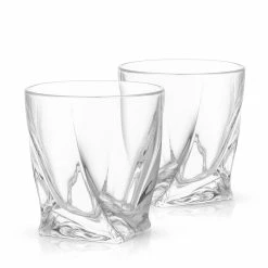 Atlas 10.8 oz. Crystal Whiskey Glasses (Set of 4) by JoyJolt