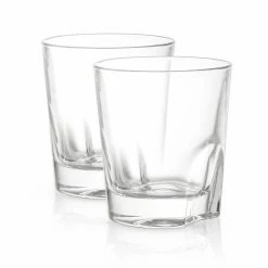 Carina 8.4 oz. Crystal Whiskey Glasses (Set of 4) by JoyJolt