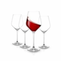 Layla 17 oz. Crystal Red Wine Glasses (Set of 8) by JoyJolt -Bar Accessories Sales joyjolt wine aerators mc202116 44 1000