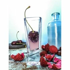 Carre Square 1.8 oz. Shot Glasses (Set of 8) by JoyJolt -Bar Accessories Sales joyjolt wine aerators mg20224 31 1000