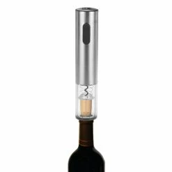 Stainless Steel Electric Wine Opener and Preserver Set by KALORIK -Bar Accessories Sales kalorik wine openers cks 40211 4f 1000