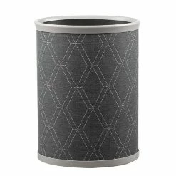 13 qt. Stonehenge Midnight Oval Waste Basket by Kraftware