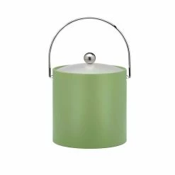 Bartenders Choice Fun Colors Mist Green 3 Qt. Ice Bucket by Kraftware