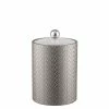 San Remo Silver 2 Qt. Tall Ice Bucket with Lucite Lid by Kraftware