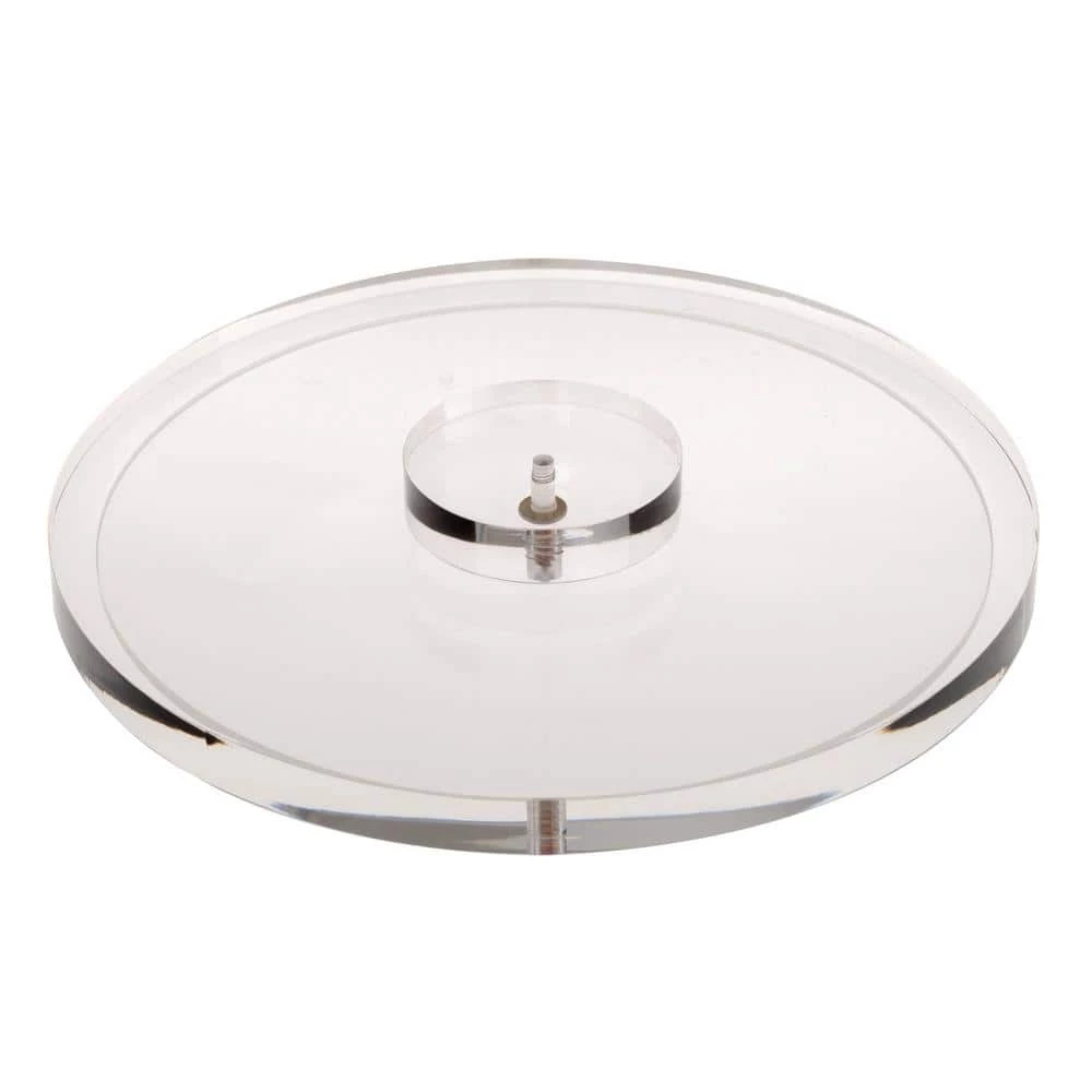 Cosmopolitan 2 Qt. Noir Ice Bucket with Stitched Handle and Thick Lucite Lid by Kraftware 2 Cosmopolitan 2 Qt. Noir Ice Bucket with Stitched Handle and Thick Lucite Lid by Kraftware - Image 2