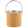 Muse Tuscan Hills 3 Qt. Ice Bucket with Metal Handlebar Lid, Bale Handle by Kraftware