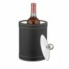 2 Qt. Stitched Black Tall Ice Bucket by Kraftware