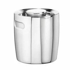 1.5 Qt. No Handle Insulated Ice Bucket in Polished Stainless Steel by Kraftware